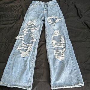 ripped jeans